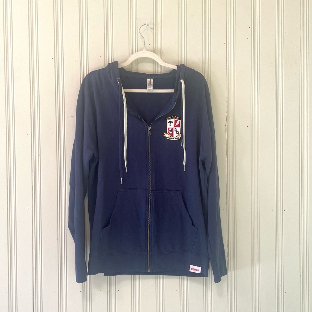 Netflix Blue Sweatshirt with Logo